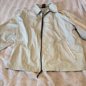 Nike Men's Light Blue Windbreaker Jacket